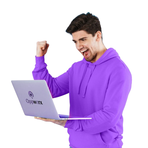 Person working on laptop
